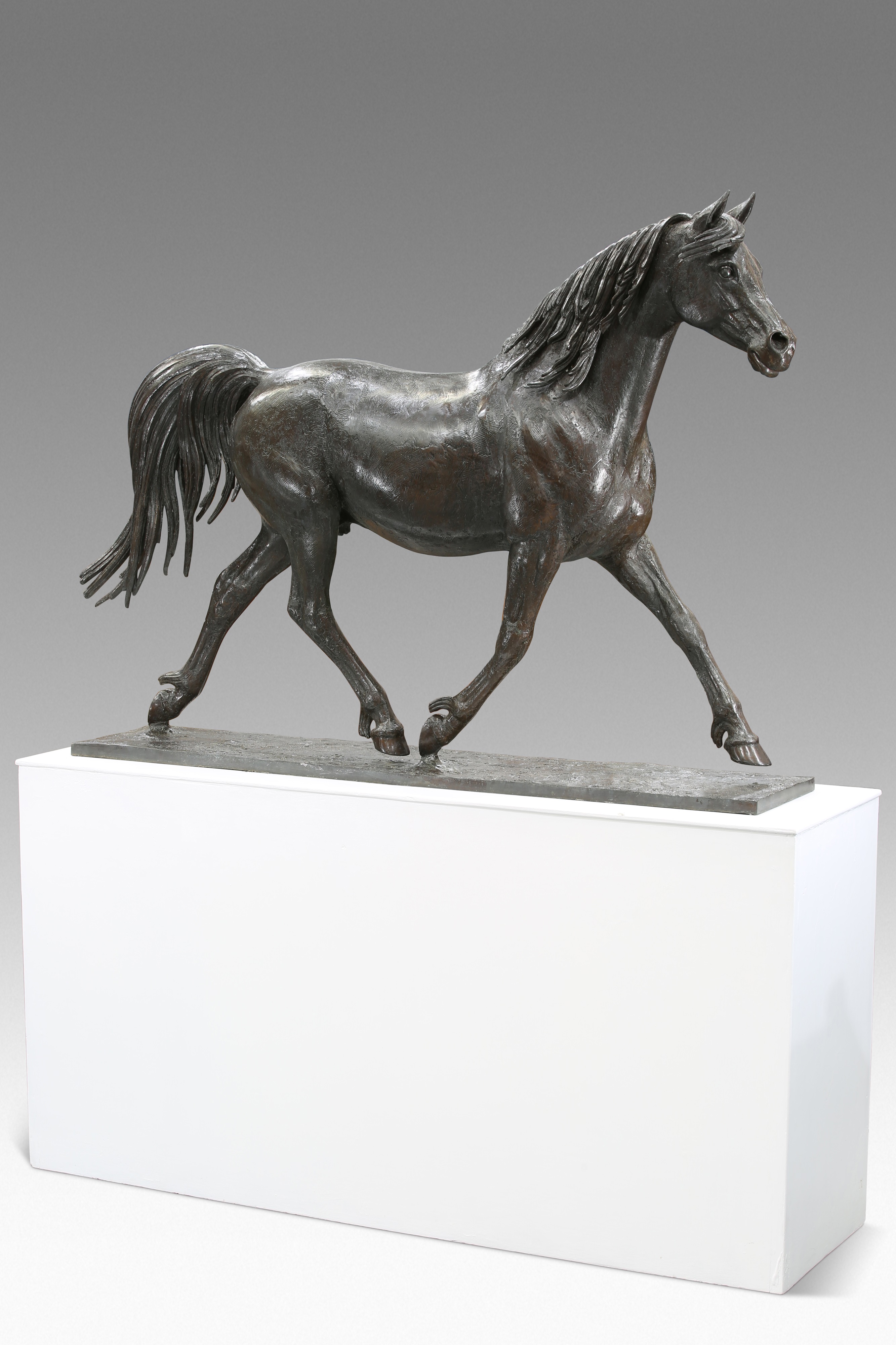 BRONZE HORSE SET TO SHOW OFF ITS PACES AT AUCTION