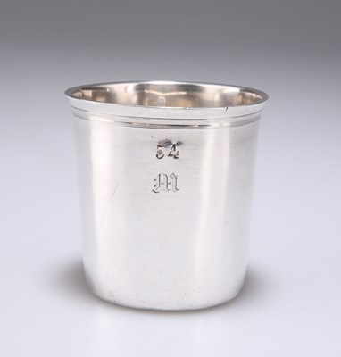 Lot 82 - A FRENCH SILVER BEAKER