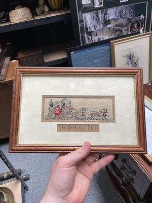 Lot 18 - THOMAS STEVENS, A COLLECTION OF TEN STEVENGRAPH PURE SILK WOVEN PICTURES