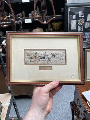 Lot 18 - THOMAS STEVENS, A COLLECTION OF TEN STEVENGRAPH PURE SILK WOVEN PICTURES