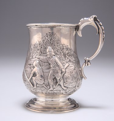 Lot 216 - A VICTORIAN SILVER MUG