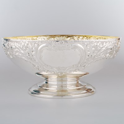 Lot 178 - A WILLIAM IV SCOTTISH SILVER PUNCH BOWL