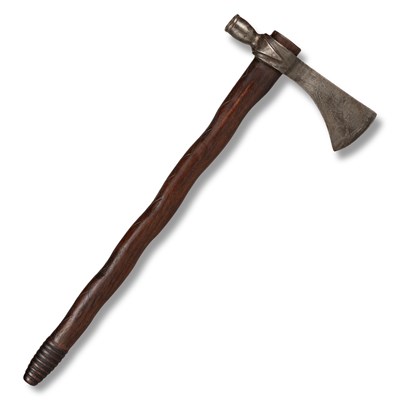 Lot 2 - A PIPE TOMAHAWK, CIRCA 1800S