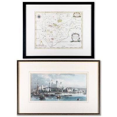 Lot 1187 - MORDEN MAP OF RUTLAND