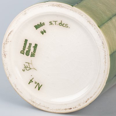 Lot 40 - SALLY TUFFIN FOR DENNIS CHINA WORKS, AN 'IRIS' PATTERN VASE