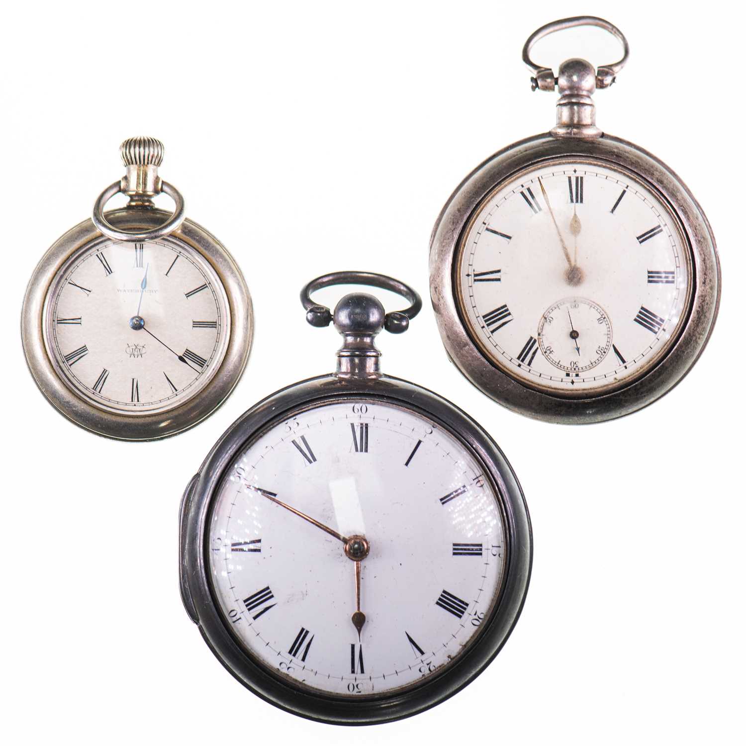 Lot 520 - THREE ASSORTED POCKET WATCHES