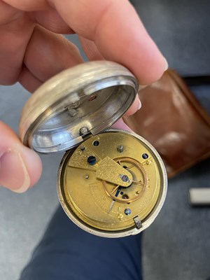 Lot 520 - THREE ASSORTED POCKET WATCHES