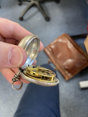 Lot 520 - THREE ASSORTED POCKET WATCHES