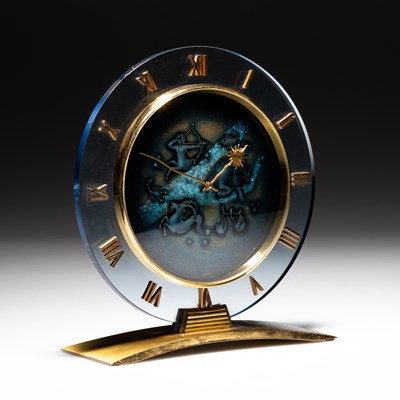 Lot 646 - AN IMHOF 'ZODIAC' CLOCK