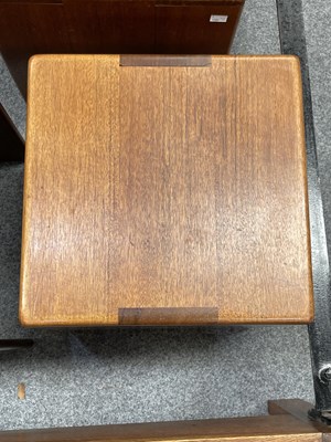 Lot 734 - GERALD MCCABE (USA, 1927-2010) FOR ORANGE CRATE MODERN, A TRIO OF MID-CENTURY CUBE SIDE TABLES