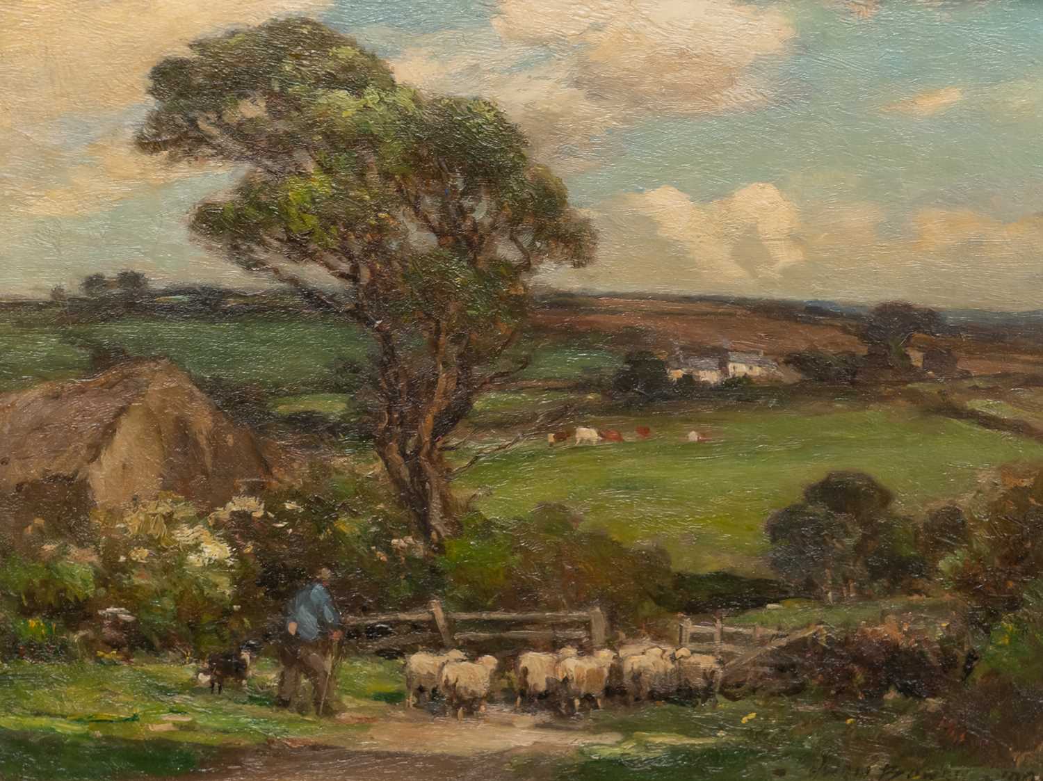 Lot 2076 - OWEN BOWEN (STAITHES GROUP 1873-1967)