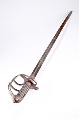 Lot 10 - A RARE 1847 PATTERN LIGHT CAVALRY SWORD OF THE 17TH LANCERS