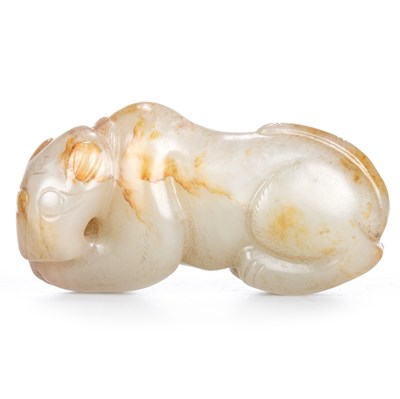 Lot 127 - A CHINESE JADE CARVING