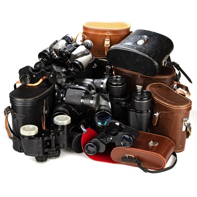 Lot 1203 - A GROUP OF BINOCULARS