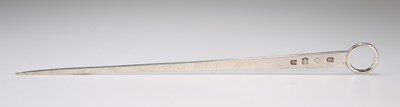 Lot 199 - A GEORGE II SILVER MEAT SKEWER