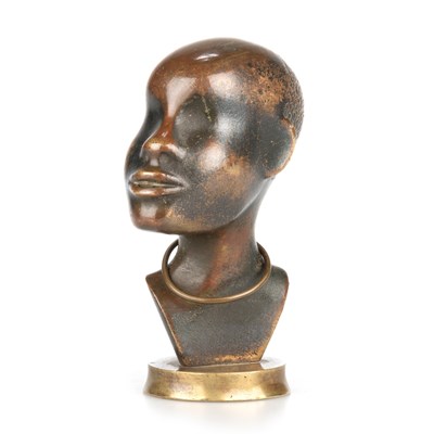 Lot 147 - FRANZ HAGENAUER (AUSTRIAN, 1906-1986), STUDY OF A FEMALE HEAD