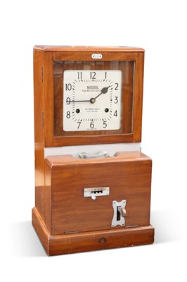 Lot 190 - NATIONAL TIME RECORDER COMPANY OF KENT, A CLOCKING-IN MACHINE