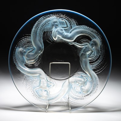 Lot 46 - RENÉ LALIQUE (FRENCH, 1860-1945), A 'CALYPSO' BOWL, DESIGNED 1930