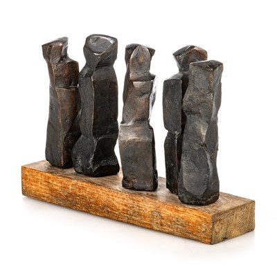 Lot 534 - AUSTIN WRIGHT (BRITISH, 1911-1997), QUEBIQUE QUEUE