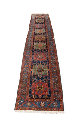 Lot 625 - AN ANTIQUE HERIZ RUNNER, CIRCA 1900