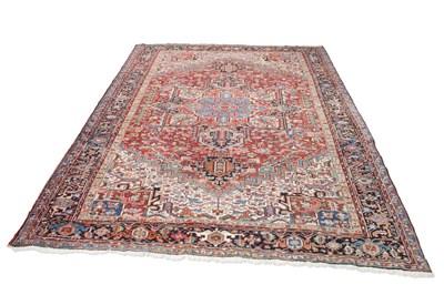 Lot 736 - A HERIZ CARPET, MID-20TH CENTURY