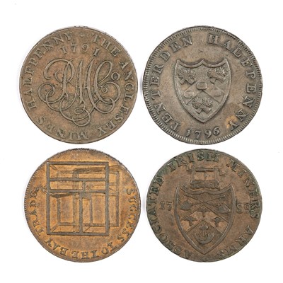 Lot 13 - A GROUP OF FIFTEEN 18TH/ 19TH CENTURY PROVINCIAL TOKENS