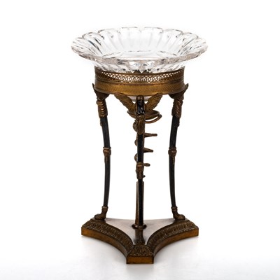 Lot 524 - A REGENCY BRONZE CENTREPIECE