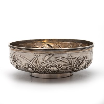 Lot 189 - A CHINESE SILVER BOWL