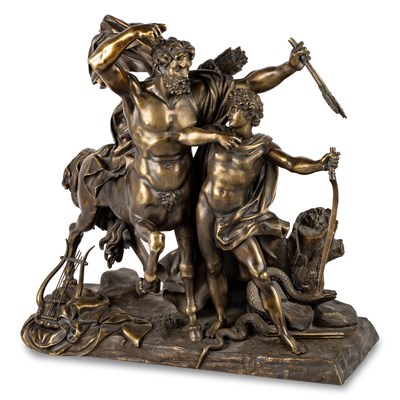 Lot 500 - AFTER FRANCOIS RUDE (FRENCH, 1784-1855), THE EDUCATION OF ACHILLES