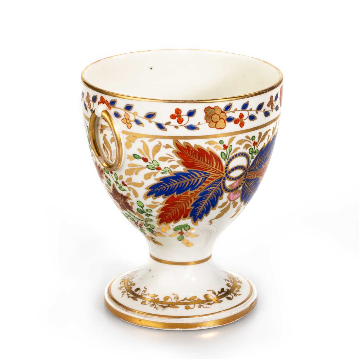 Lot 62 - A PINXTON VASE, CIRCA 1800