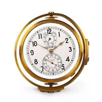 Lot 664 - A RUSSIAN TWO-DAY MARINE CHRONOMETER