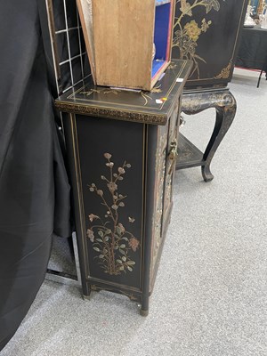 Lot 788 - A PAIR OF 20TH CENTURY CHINESE LACQUER SIDE CABINETS