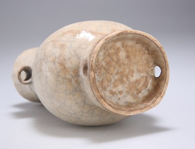 Lot 100 - A CHINESE SONG-STYLE GUAN-TYPE HU-SHAPED VASE