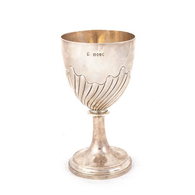 Lot 426 - A VICTORIAN SILVER GOBLET