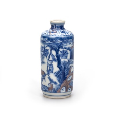 Lot 119 - A CHINESE SNUFF BOTTLE