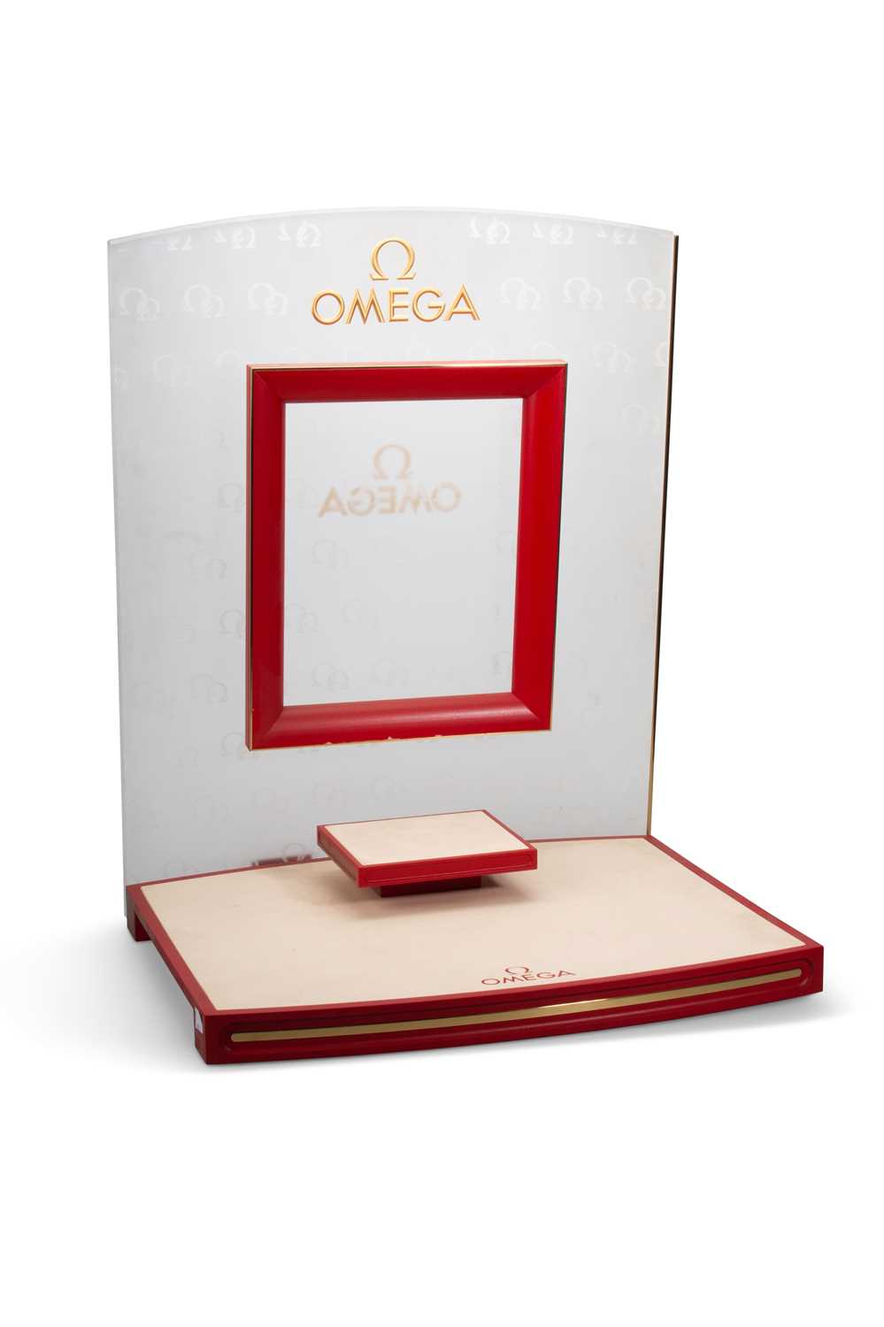 Lot 555 - AN OMEGA STOCKIST WATCH DISPLAY STAND