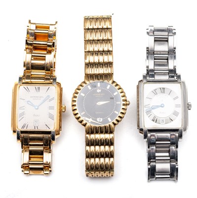 Lot 508 - A COLLECTION OF RAYMOND WEIL WRISTWATCHES