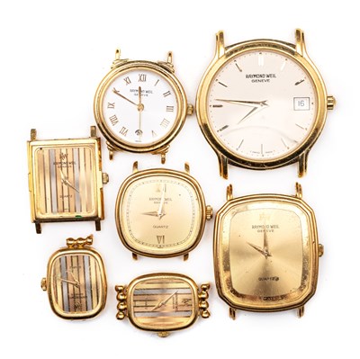 Lot 508 - A COLLECTION OF RAYMOND WEIL WRISTWATCHES