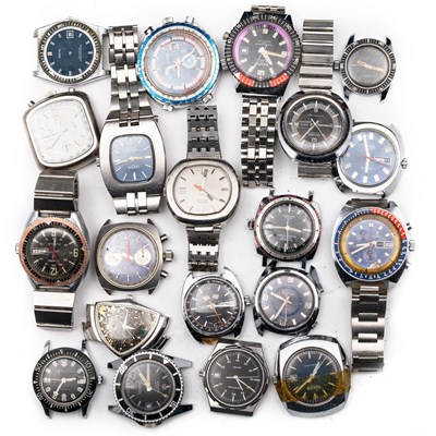 Lot 569 - A COLLECTION OF VINTAGE WRISTWATCHES