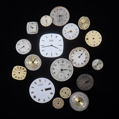 Lot 484 - A GROUP OF WATCH DIALS