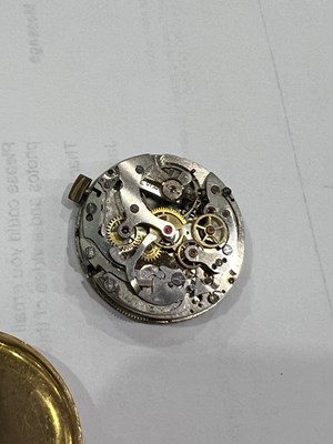 Lot 500 - THREE VINTAGE CHRONOGRAPH MOVEMENTS