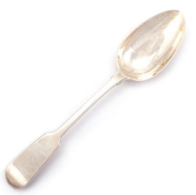 Lot 441 - A GEORGE III SILVER SPOON