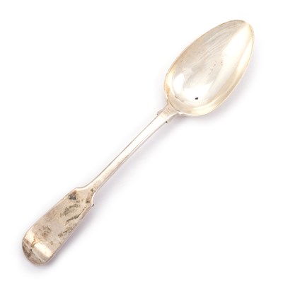 Lot 430 - A GEORGE III SILVER SPOON