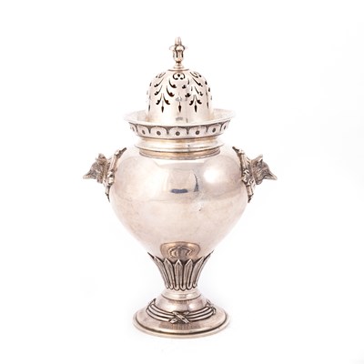 Lot 461 - A RARE VICTORIAN SILVER CASTER