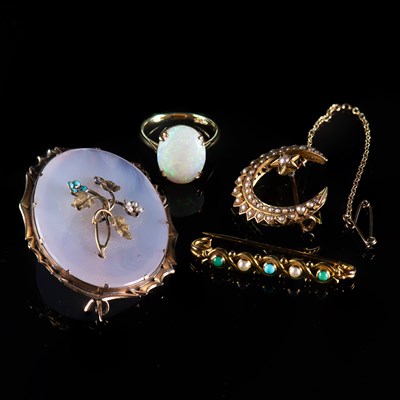 Lot 620 - A GROUP OF MIXED JEWELLERY