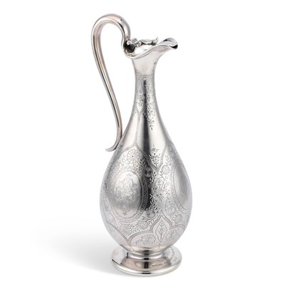Lot 481 - A LARGE VICTORIAN SILVER EWER
