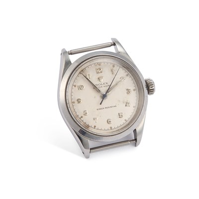 Lot 496 - A GENTS STEEL OYSTER ROYAL WATCH HEAD