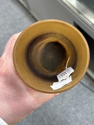 Lot 938 - A 19TH CENTURY RHINO HORN BEAKER