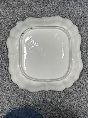 Lot 52 - A 19TH CENTURY ENGLISH PARTIAL DESSERT SERVICE IN THE QUEEN CHARLOTTE PATTERN