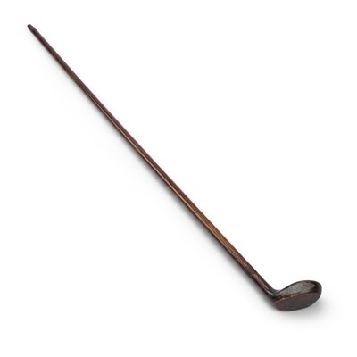 Lot 564 - A 19TH CENTURY SUNDAY STICK 'GOLF CLUB' WALKING CANE